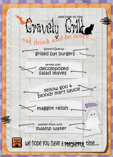 halloween menu copy