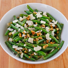Green Bean Salad with Walnuts, Parmesan and Mint