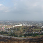 Vista de la ciudad desde el templo Bahai