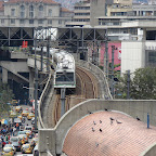 El metro desde la estación San Antonio El metro desde la estación San Antonio