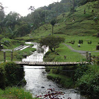 Vista de la zona de los termales Vista de la zona de los termales