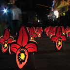 Faroles con motivos florales