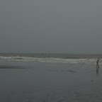 Las playas de Ladrilleros bajo la lluvia