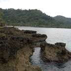Las rocas junto a La Miel