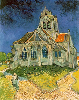 Biserica din Auvers. Vincent van Gogh