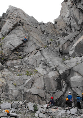 escalada. traseul Cioc