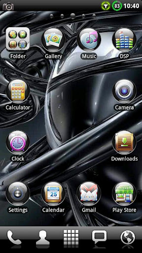 Black Pearl GO Launcher Theme