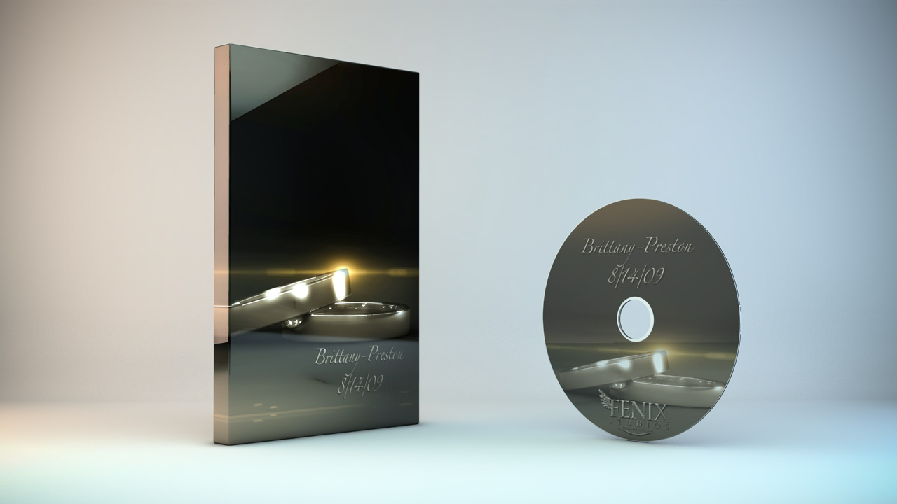 Wedding DVD Case & DVD