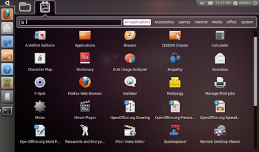 Ubuntu 10.10 Netbook Edition