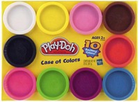 play-doh case of colors