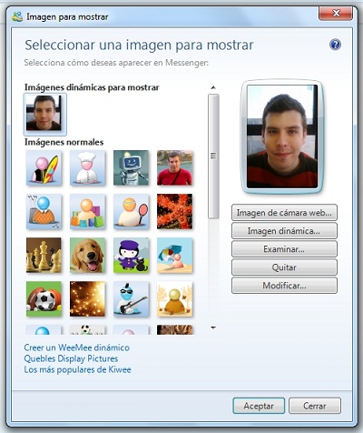 greenshot 2010 03 18 10 26 57 Cambia tu avatar de Messenger según tu estado de ánimo