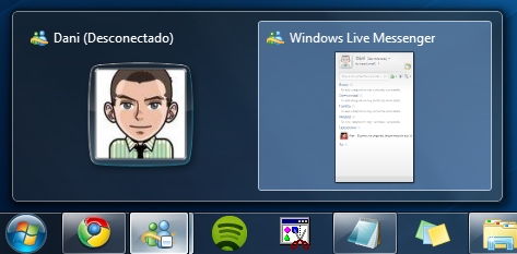 1 Cómo evitar que Windows Live Messenger muestre dos iconos en Windows 7