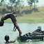 Rejoicing Drive by Rupam Chakraborty - Babies & Children Children Candids ( water, season, street, children, candid, people )