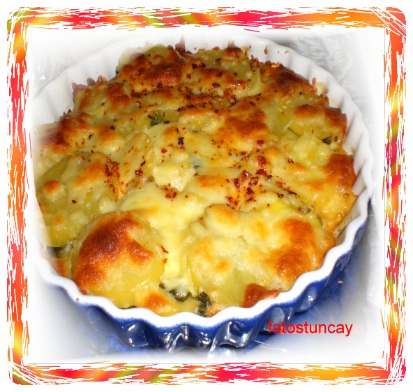 ıspanaklı patates tarifi