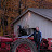 2009 Michael and Andrew, both started driving the tractor this year