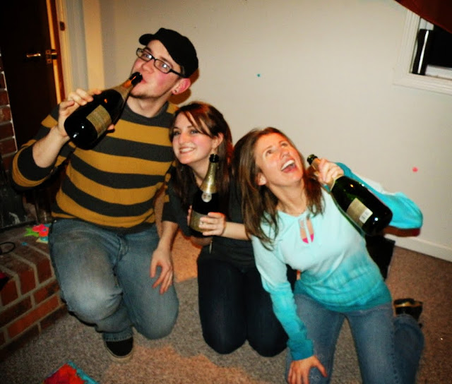 Dan ... Kayla ... Me!  Yes, I've decided to grow younger :)