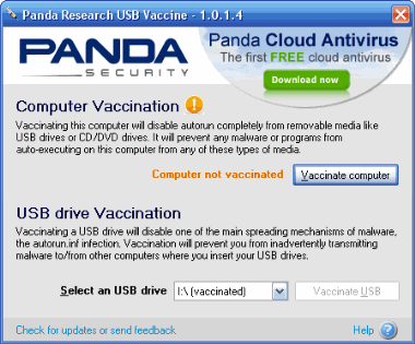 Panda USB Vaccine