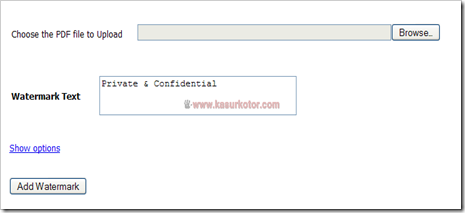 Membuat Efek Watermark di File PDF
