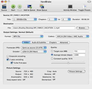 Handbrake - Open Source DVD Ripper untuk Linux, Mac dan Windows