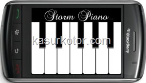 Software untuk Bermain Piano di Blackberry Storm