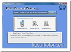 EASEUS Data Recovery Wizard Free Edition