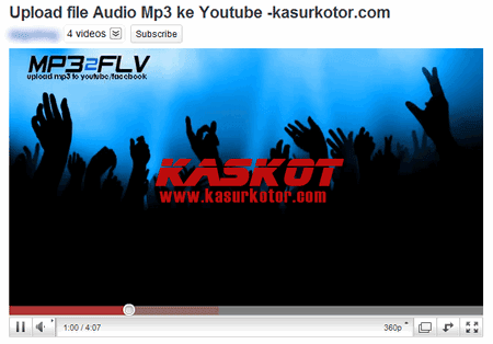 Upload Mp3 ke Youtube 2 Upload Mp3 ke Youtube 2