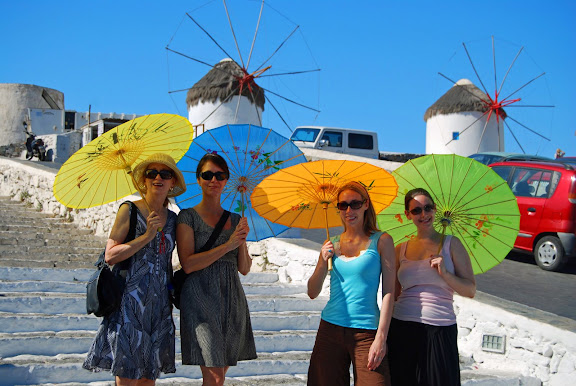 Mykonos, Greece windmills