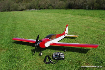 Calmato 60 sport en électrique, paré pour le premier vol.