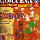 goma eva fiestas infantiles scubi doo