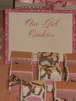 Delicious confections from One Girl Cookies.