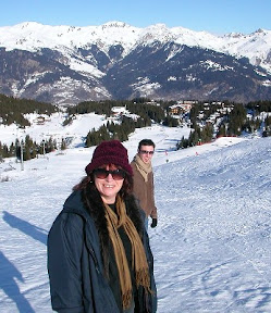 Ma & Tom on the piste
