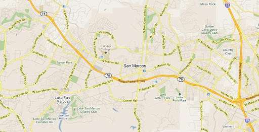 Map of San Marcos