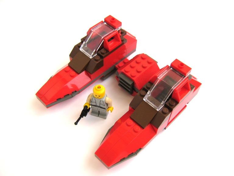 Bricker - Construction Toy by LEGO 7119 Twin-Pod Cloud Car