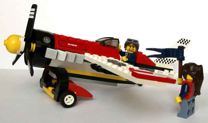 Bricker - Construction Toy by LEGO 7643 Air-show plane