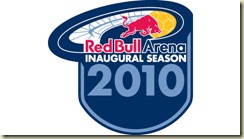 The Red Bulls unveiled the uniform patch for the inaugural season at Red Bull Arena. (RBNY) 
