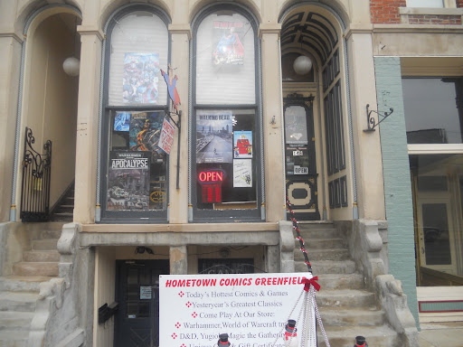 hometown comics store front