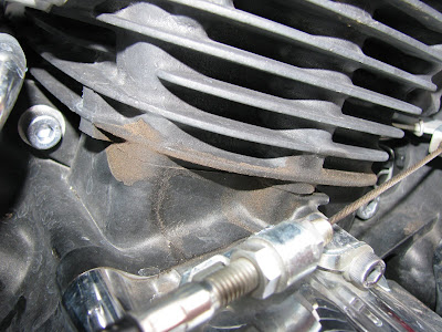 Left side lower rear jug leak
