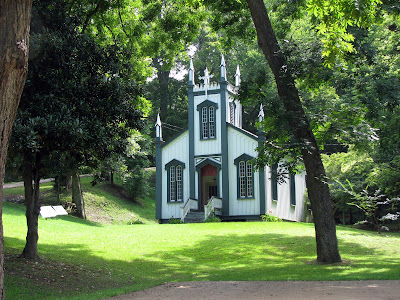 Sacred Heart Roman Catholic Church moved from Rodney, Mississippi