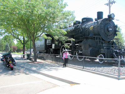Every visitors center must have a old train out front