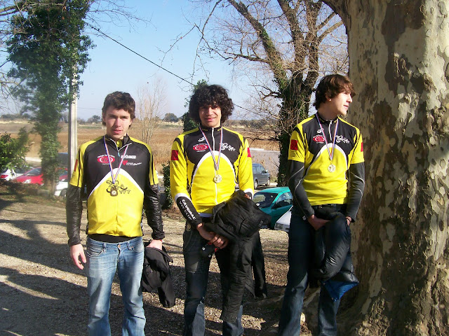 Caveirac VTT club Vaunage N&icirc;mes comp&eacute;tition randonn&eacute;e jeunes