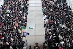 求职现场火爆
