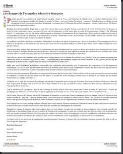 Article du Monde