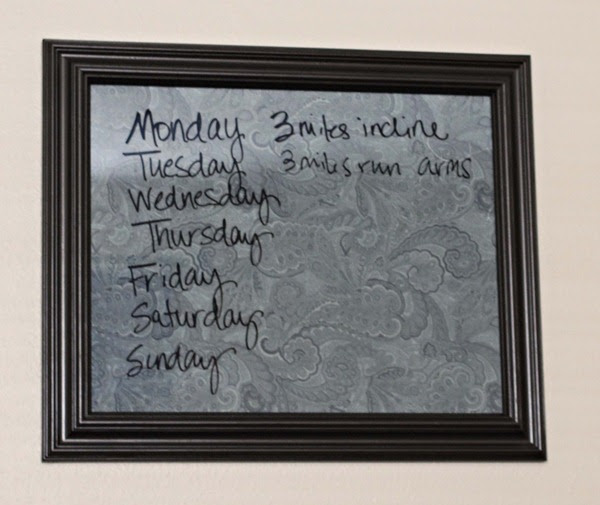 Tracy's Trinkets and Treasures Dry Erase Board Redo