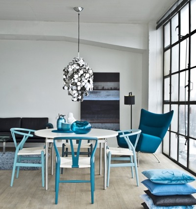 Apartment therapy, Blå, petrolblå och turkos inredning Apartment therapy, Blå, petrolblå och turkos inredning
