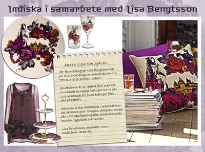 Indiska i samarbete med Lisa Bengtsson