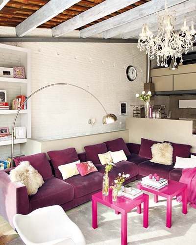 Loft med rosa accenter 5