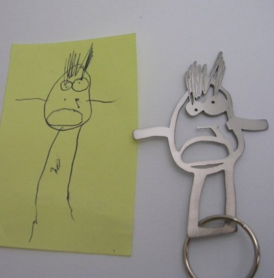 monster keychain
