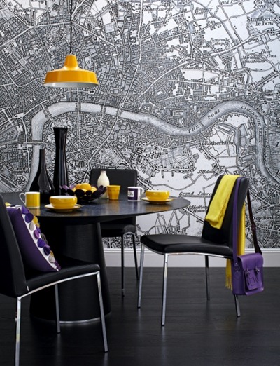 Inred med kartor, Printed space 