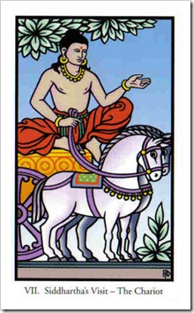  tarot buddah Major-Chariot