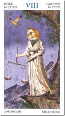 08-Major-Justice Animal Lords TAROT